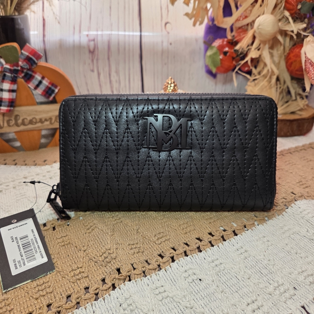 Badgley Mishcka Wallet With Phone Holder